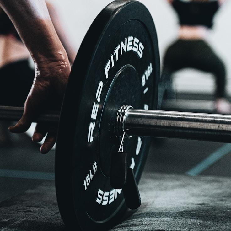 Modern gym equipment in a refined fitness space